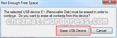 installer Windows à partir d'une clé USB