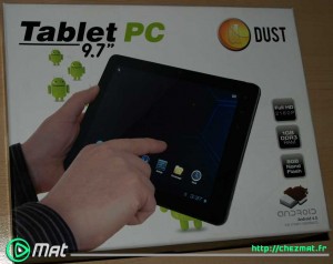 déballage tablette TC9A